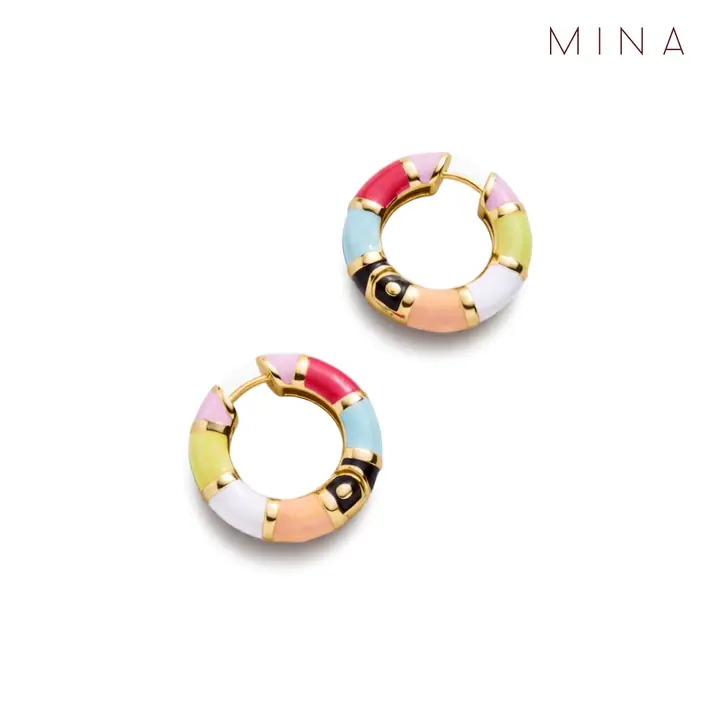 Bonbon Hoops — Statement Earrings, House of Mina
