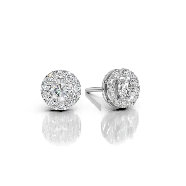 Celeste Halo Studs — Statement Earrings, House of Mina