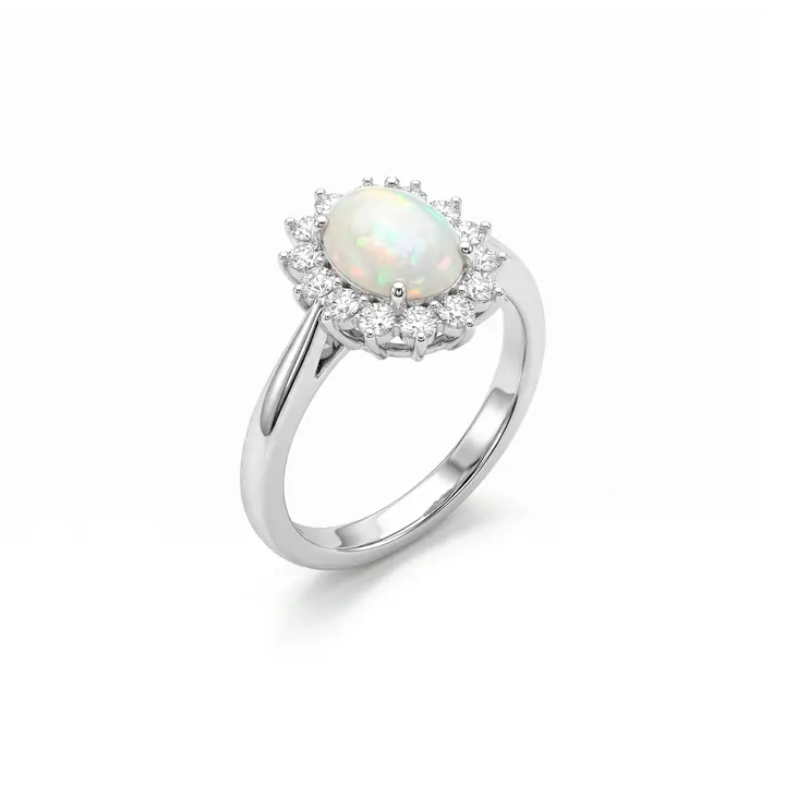 Ember Opal Ring — Gemstone Rings, House of Mina