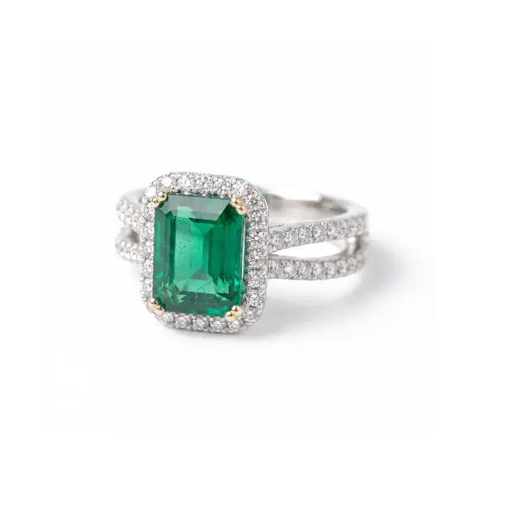 Emerald Cut Statement Ring — Rings & Bands, House of Mina