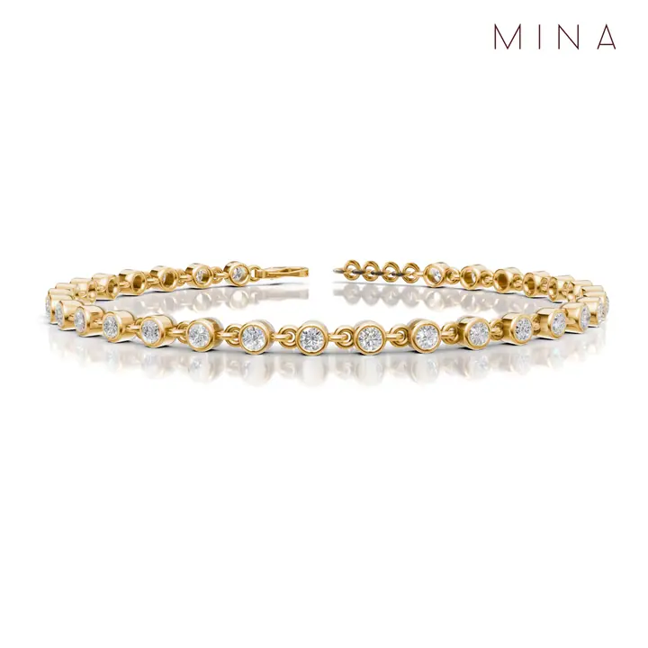 Gold Tennis Bracelet — Tennis Bracelets, House of Mina