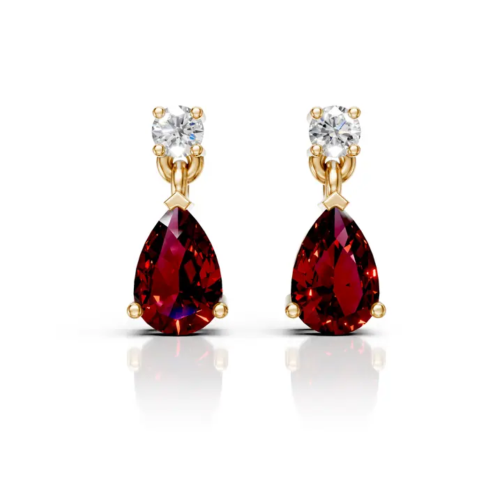 July Birthstone Earrings — Earrings, House of Mina