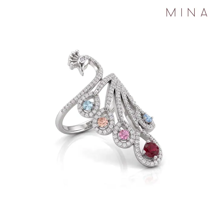 Peacock Ring — Rings & Bands, House of Mina