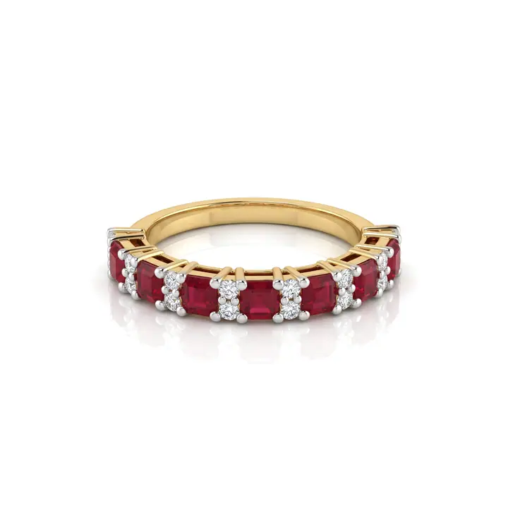 Ruby Eternity Band — Rings & Bands, House of Mina