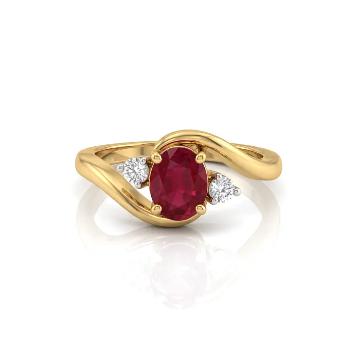 Aurelie Infinity Twist Ring — Rings & Bands, House of Mina