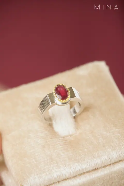 Natural Ruby Ring No. 2 — Natural Ruby Rings, House of Mina