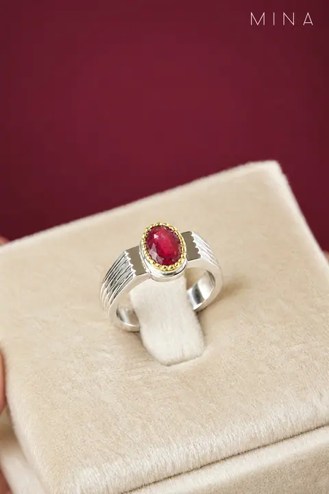 Natural Ruby Ring No. 2 — Natural Ruby Rings, House of Mina