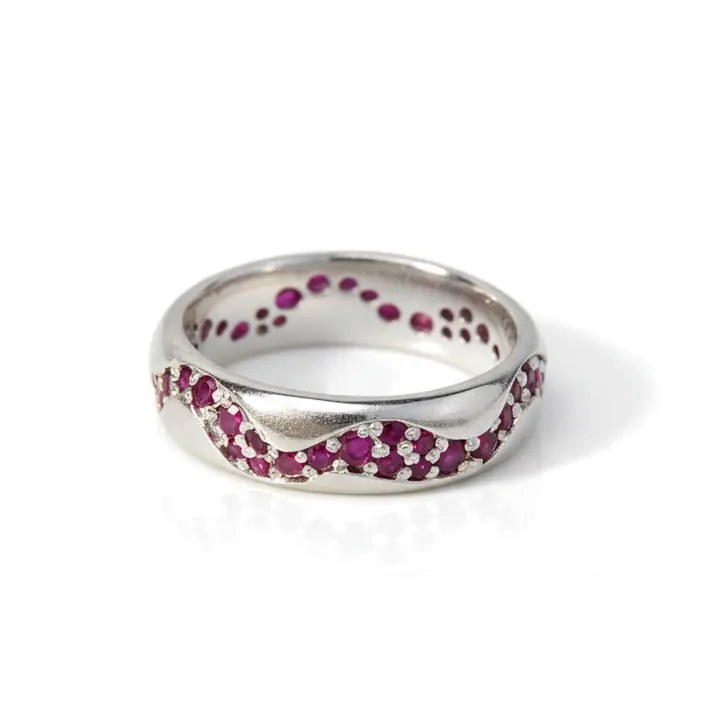 Ruby Wave Band — Rings & Bands, House of Mina