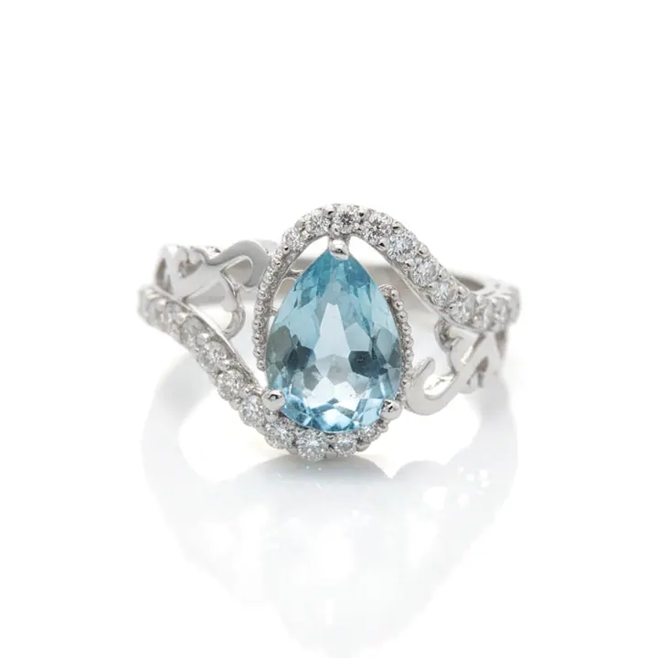 Liana Pear Ring — Rings & Bands, House of Mina