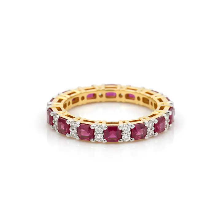 Ruby Eternity Band — Rings & Bands, House of Mina