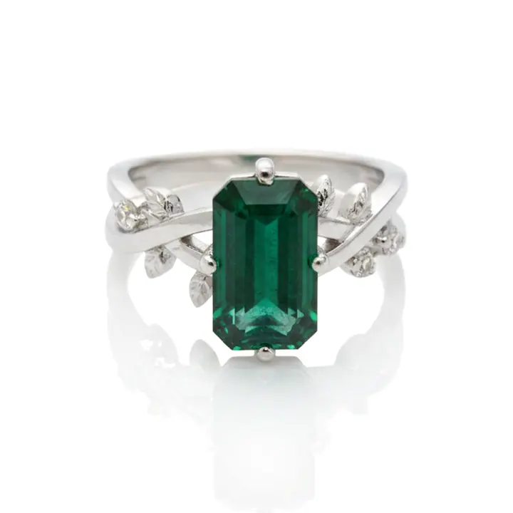 Emerald Vine Ring — Rings & Bands, House of Mina