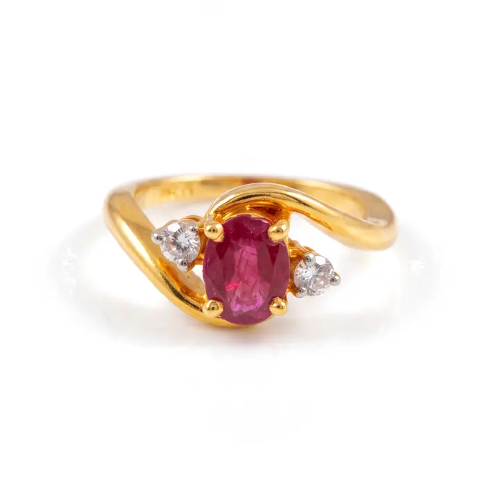 Aurelie Infinity Twist Ring — Rings & Bands, House of Mina