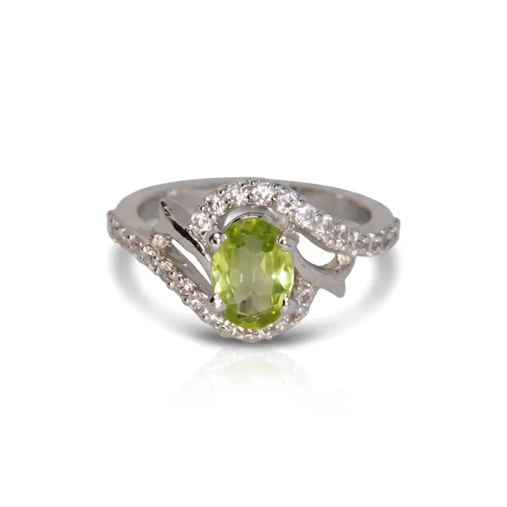 Ivy Peridot Ring — Rings & Bands, House of Mina