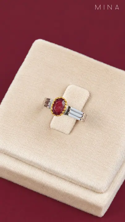 Natural Ruby Ring No. 14 — Natural Ruby Rings, House of Mina