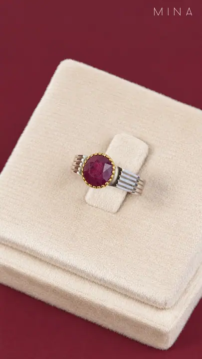 Natural Ruby Ring No. 15 — Natural Ruby Rings, House of Mina