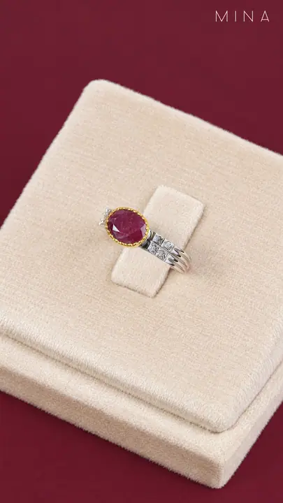 Natural Ruby Ring No. 17 — Natural Ruby Rings, House of Mina