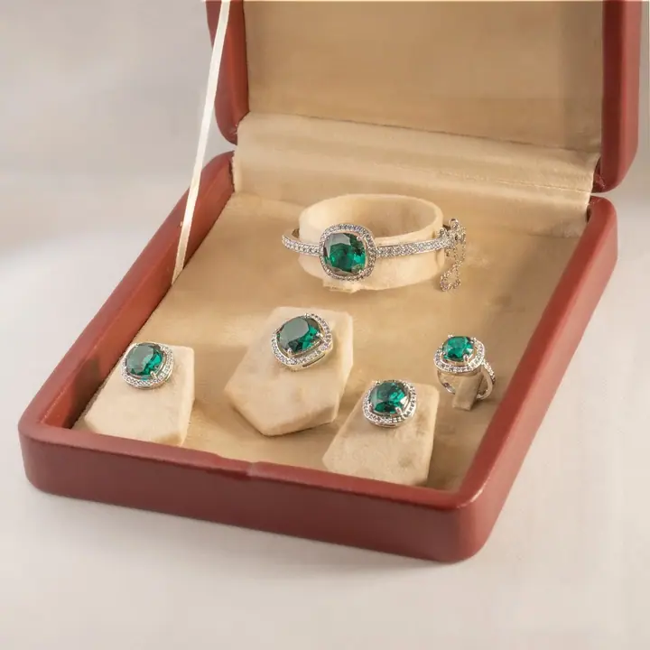 Topaz Locket Set with Bangle — Sets, House of Mina