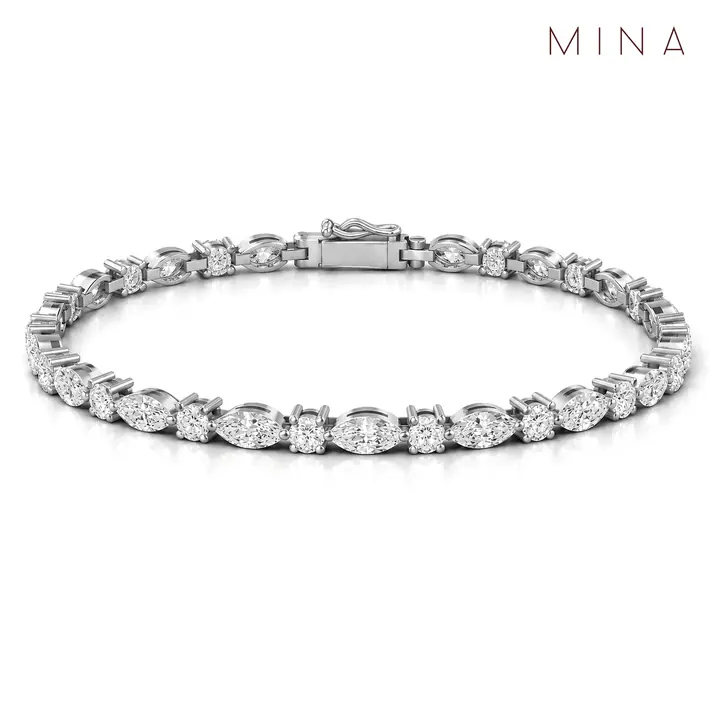 Marquise Muse Tennis Bracelet — Tennis Bracelets, House of Mina