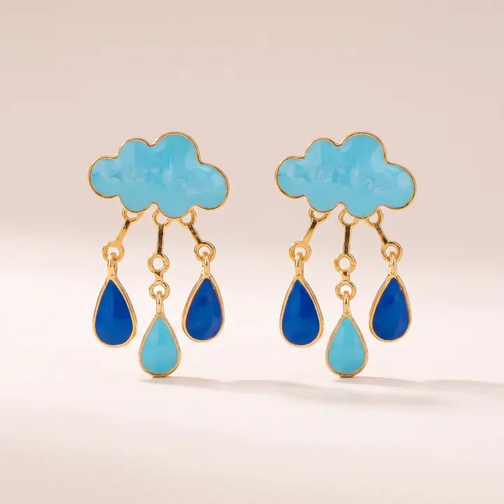 Nimbus Drops — Statement Earrings, House of Mina
