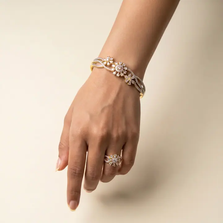Pavé Bloom Set — Wristwear, House of Mina