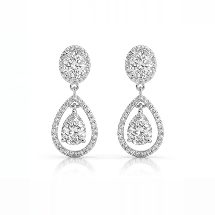 Seraphina Drops — Statement Earrings, House of Mina