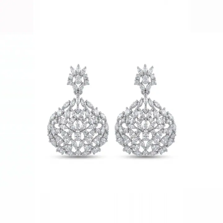 Chandelier Drop Earrings — Earrings, House of Mina