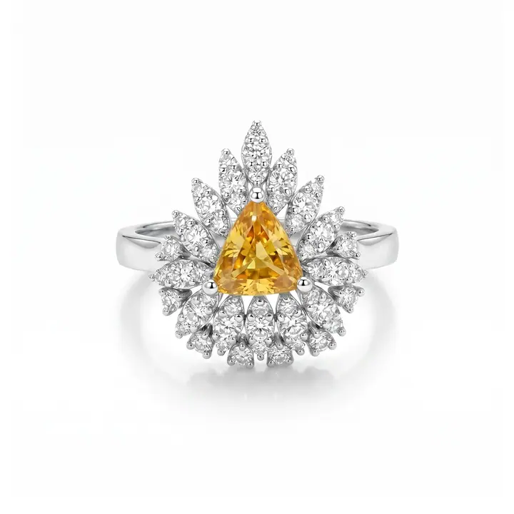 Solana Yellow Sapphire Ring — Gemstone Rings, House of Mina