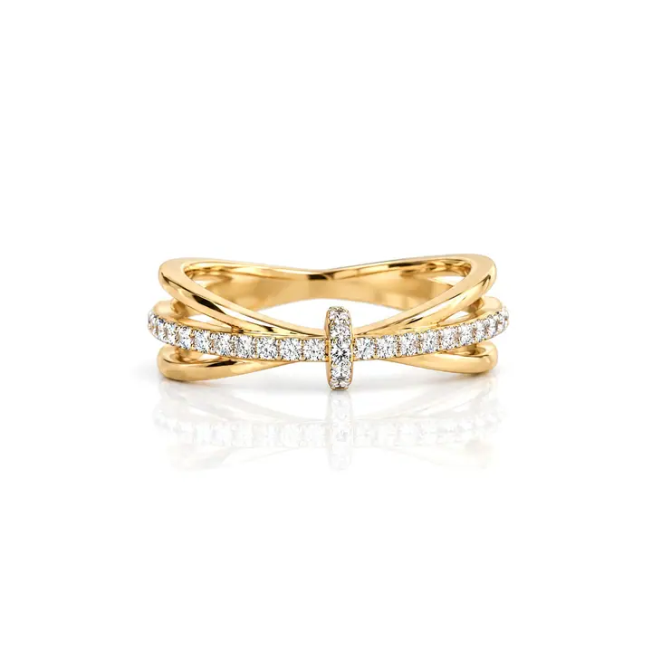 Solstice Cross Ring — Everyday Rings, House of Mina