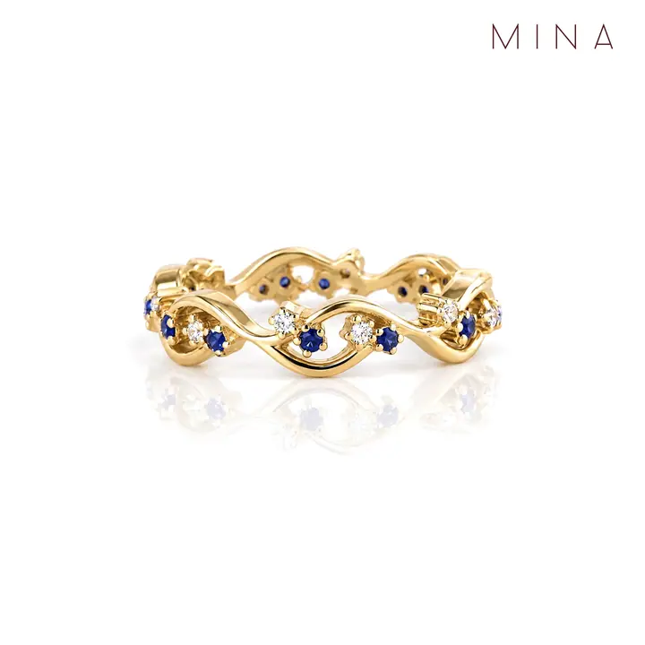 Trellis Vine Band — Everyday Rings, House of Mina